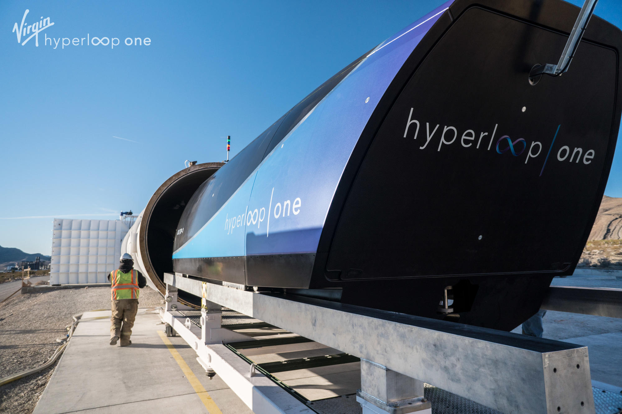 Virgin Hyperloop One tube