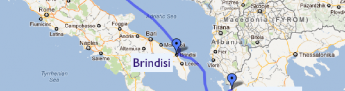 Grimaldi Italy to Greece Ferry Route