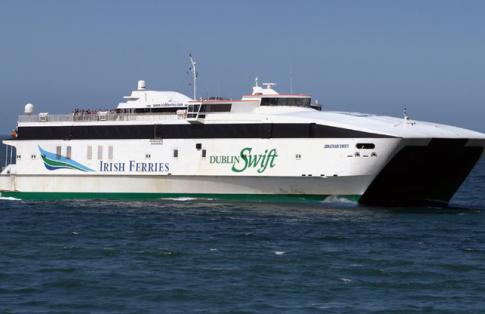 Irish Sea Irish Ferries Dublin Swift