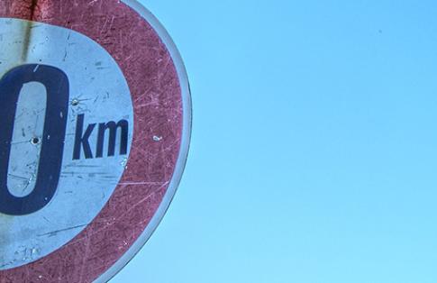 Traffic sign 30km